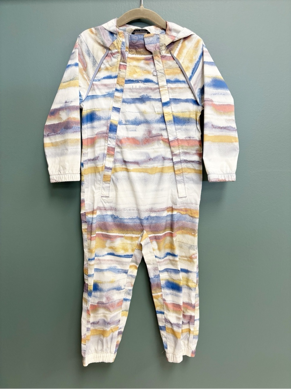 LL Bean waterproof rain puddle suit
